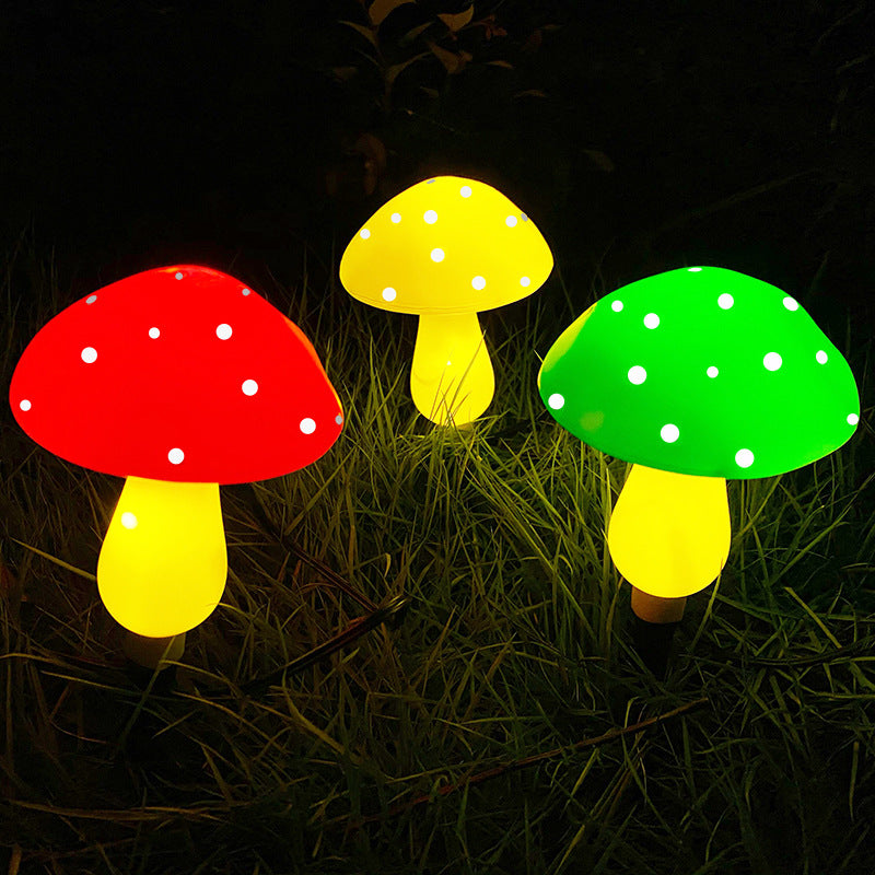 Solar Mushroom Lights