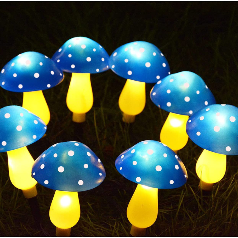 Solar Mushroom Lights