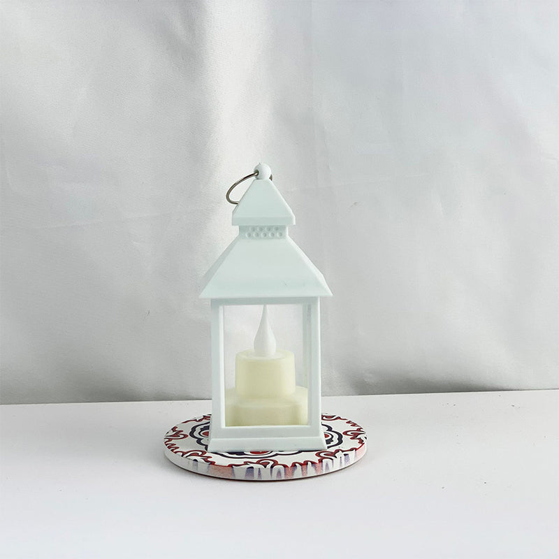square lantern with led