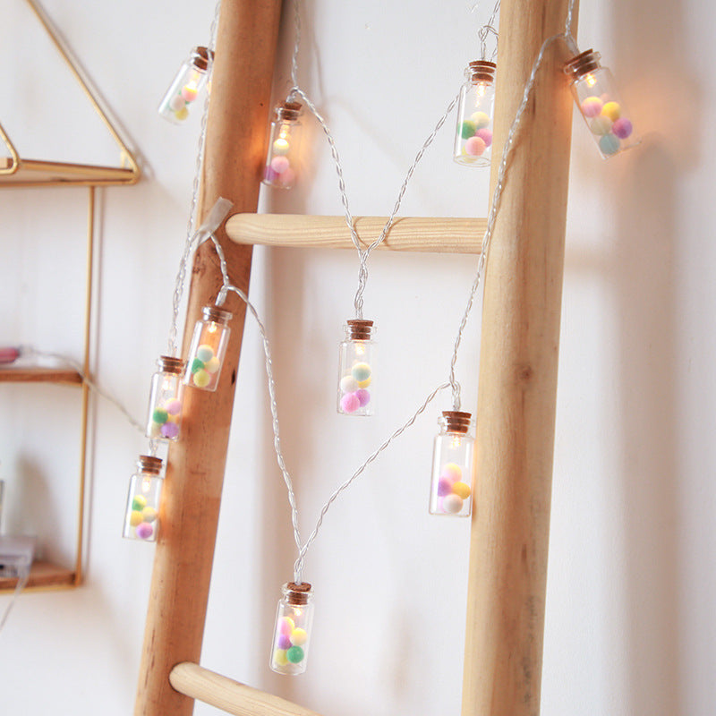 the balls bottle string lights