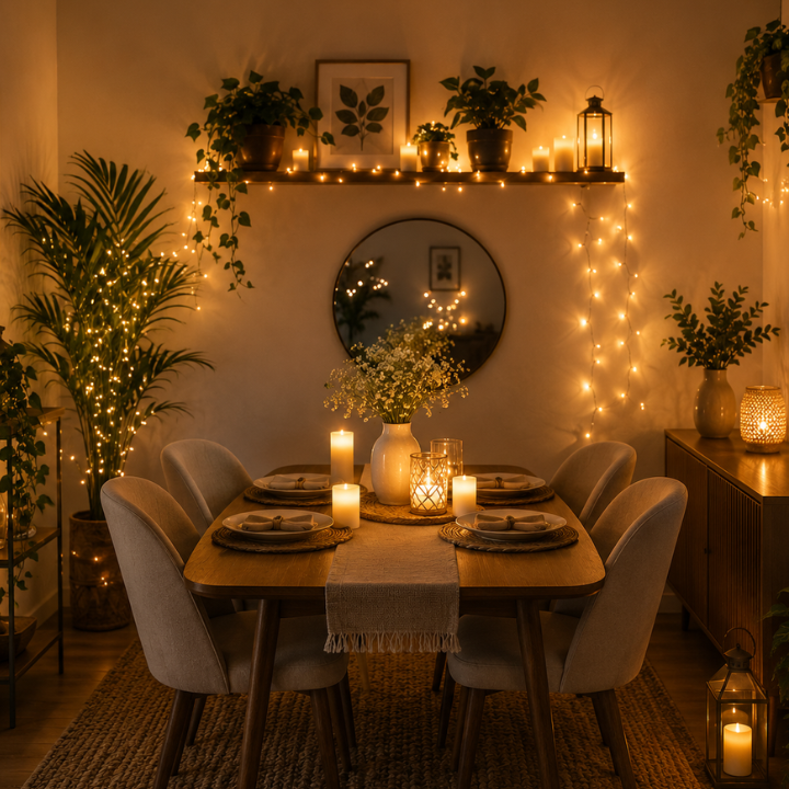 Smart Lighting Ideas to Elevate Your Compact Dining Area