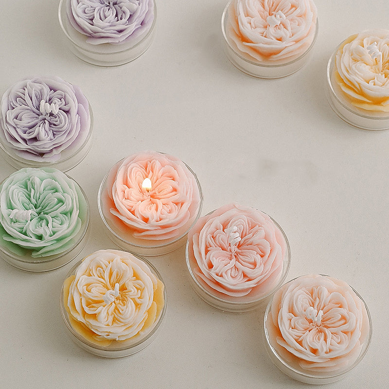 Flower in Glass Scented Candles