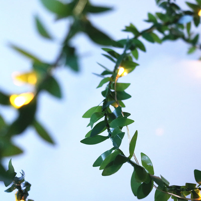 leaf string lights