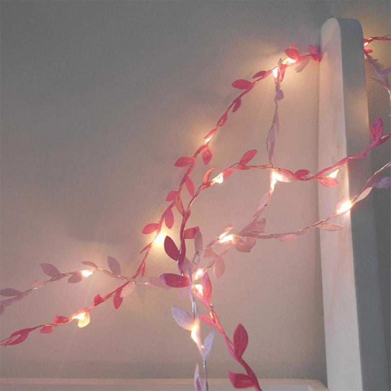 leaf string lights