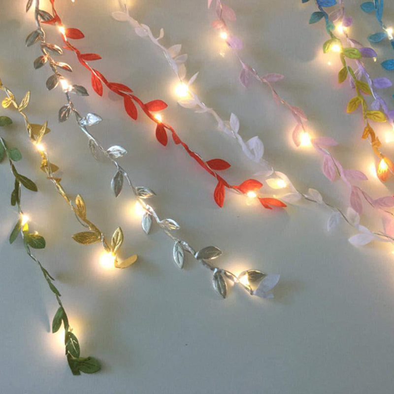 leaf string lights