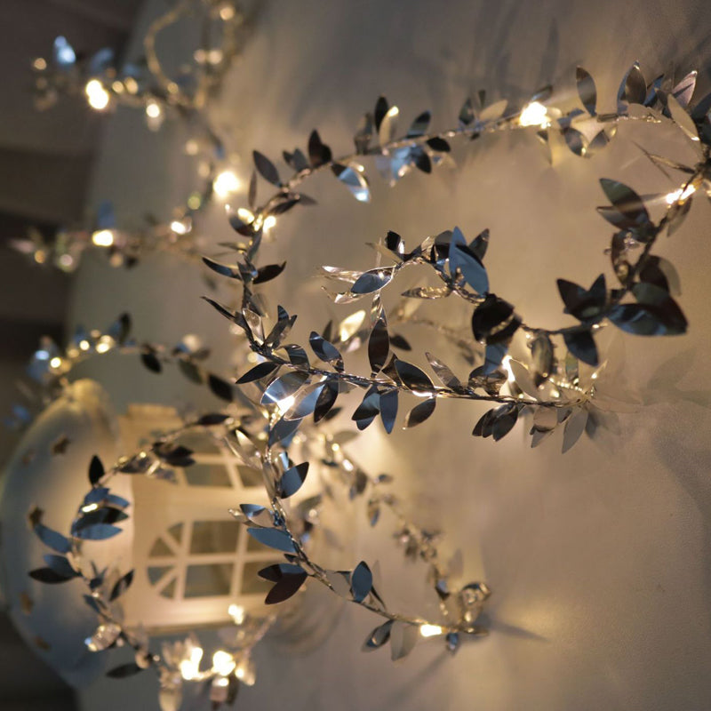 leaf string lights