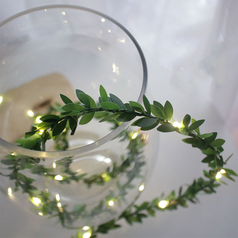 leaf string lights