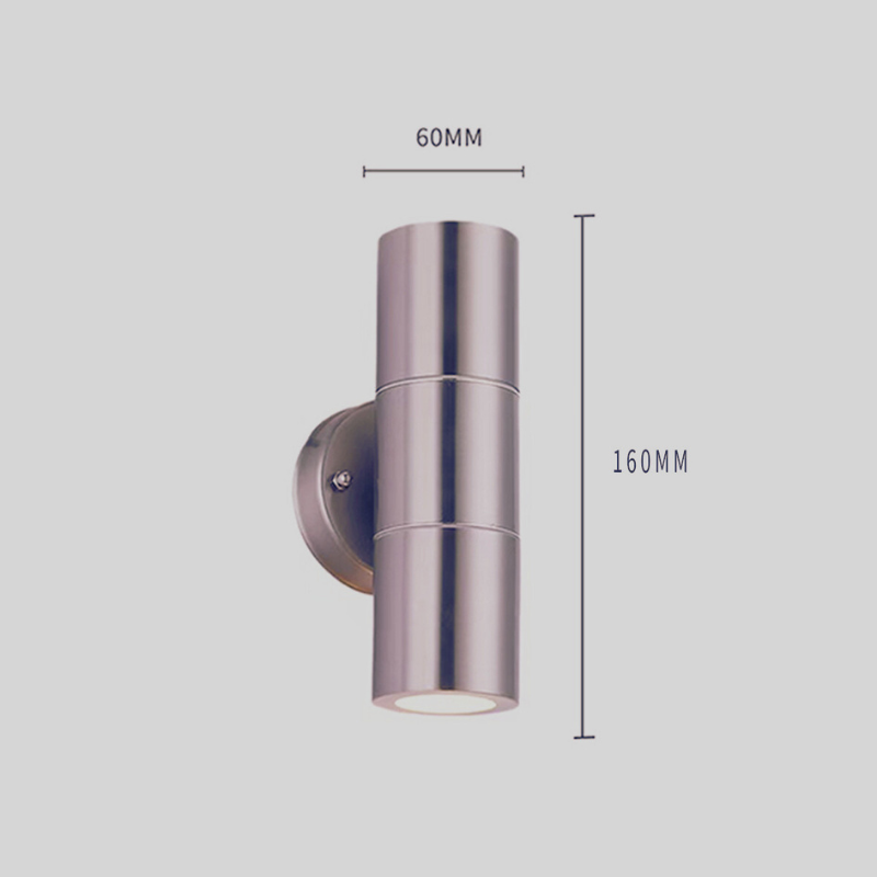 Weatherproof Cylendrical Wall Lamp